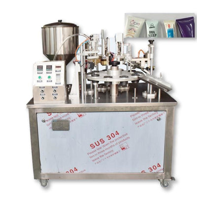50 automatic hand cream filling and sealing machine plastic soft tube filling and sealing machine - Soft Tube Machine