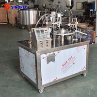 Ce approved automatic aluminum tube filling and sealing machine hair color cream filling sealing - Soft Tube Machine