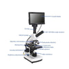 Handheld fiber with display screen digital micro scope portable video capillary microscope - Other Products