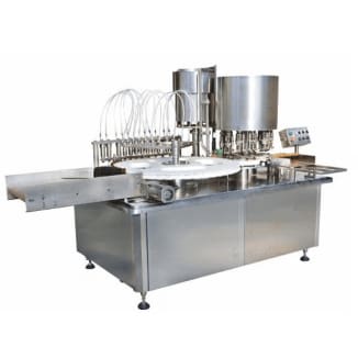 Rotary Volumetric Type Liquid Filling packing machines penicillin bottle filling capping machine 