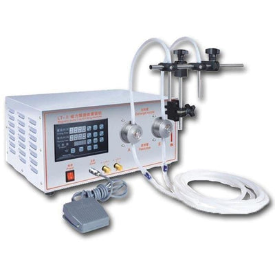 Semi-automatic liquid filling machine magnetic pump - Liquid Filling Machine