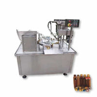 10ml vaccine vial filling packaging and sealing labeling machine 