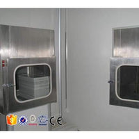 Air Shower Pass Box with Auto Roll Conveyor Line APM-USA