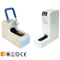 Auto Laboratory Pe/cpe/non-woven Shoe Cover Dispenser Machine APM-USA