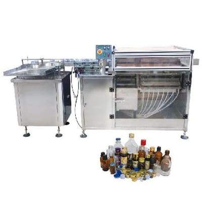 Automatic Glass Bottle Cleaning Machine APM-USA