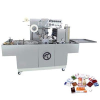 Automatic Playing Cards Carton Box 3d Transparent Film Packaging Machine APM-USA