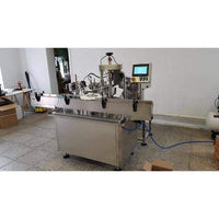 Automatic Roll on Bottle 5ml 10ml Perfume Filling Capping Machine Eliquid Vials Filling Line APM-USA
