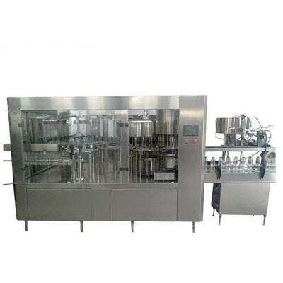 Carbonated Soft Drinks Production Line Glass Bottle Gas Water Filling Machine APM-USA