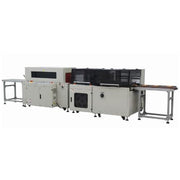 Fm5540 Semi Automatic Pof Film 2 in 1 L Bar Cutting Sealer Shrink Wrap Packaging Machine APM-USA