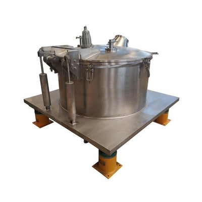 Full Stainless Steel Food Standard top Discharge Flat Fruit Juice Filter Centrifuge for Large Solid APM-USA