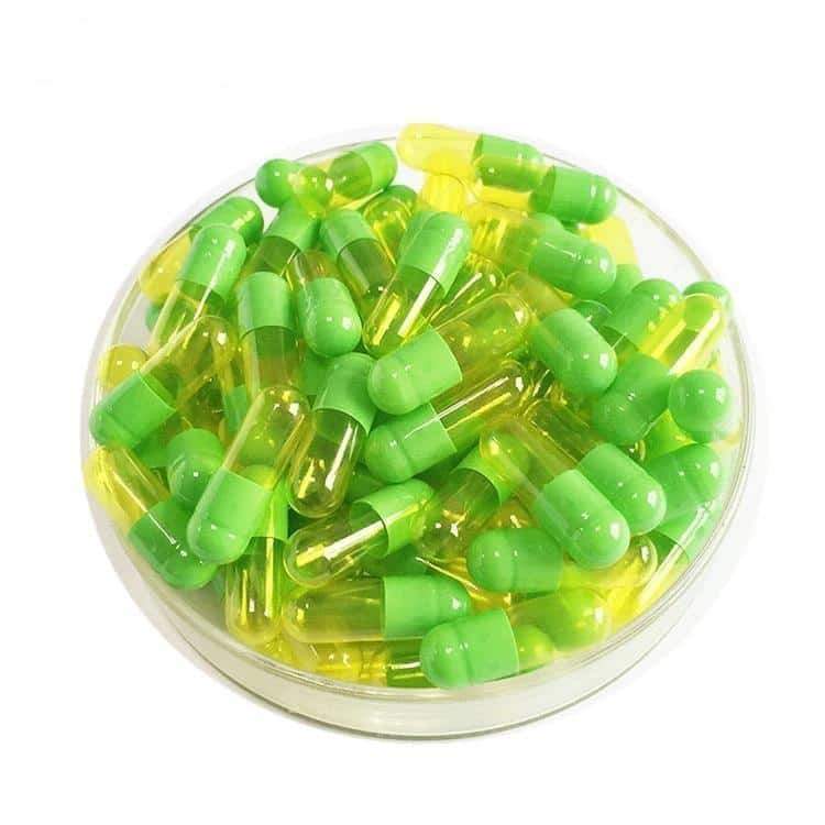 High Quality Colorful Customized Gelatin Empty Capsules APM-USA