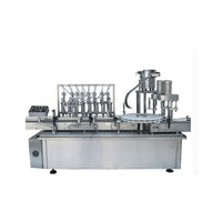 Low Price Automatic Vials Cosmetic Bottle Filling Line for Plastic Bottle APM-USA
