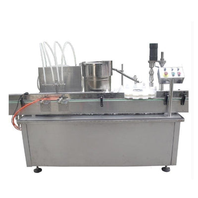 Monoblock Syrup Small Vial Bottle Filling and Cap Sealing Machine Bottle Filling and Rubber APM-USA