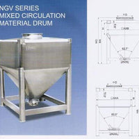 Ngv Series Mixed Circulation Material Drum APM-USA