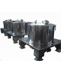 Pgz1000 Sativa Olive Oil Extraction Flat Plate bottom Discharge Basket Filter Centrifuge APM-USA