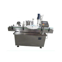 Pharmaceutical Eye Drop Filling Capping Machine for 20 Ml Small Vial Cosmetic Piston Filler Sealing APM-USA