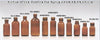 Amber Glass Bottles for Syrup Pp 20,22,24,25mm APM-USA