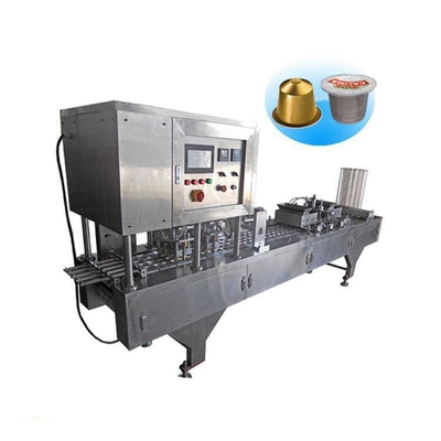 Apm coffee capsule powder filler sealer machine for sale full-auto nespressor filling sealing - Coffee Capsule & Cup Filling Machine