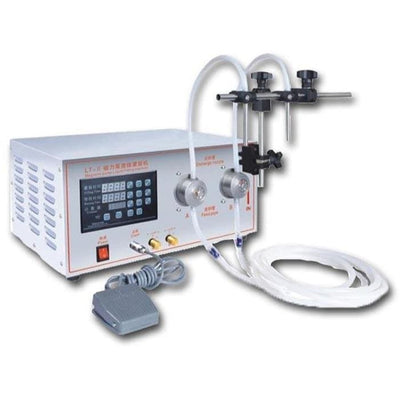 Apm high quality manual electric four nozzle magnetic pump vials liquid filling machine - Liquid Filling Machine