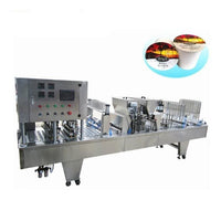 Apm practical full automatic plastic cup filling and sealing machine for jelly cream paste coffee - Coffee Capsule & Cup Filling Machine