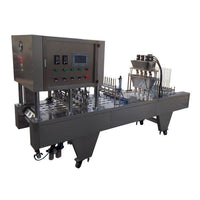 Apm practical full automatic plastic cup filling and sealing machine for jelly cream paste coffee - Coffee Capsule & Cup Filling Machine