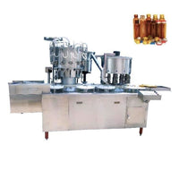 automatic 4 heads 10ml oral liquid filling and capping machine 