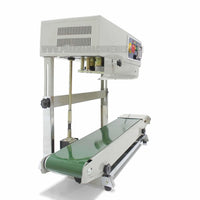 munna27 Automatic Continuous Plastic Bag Sealing Machine Coding Printer 