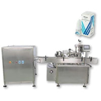 Automatic piston liquid with in-line arrangement water filling machine - Eye Drops Filling Line