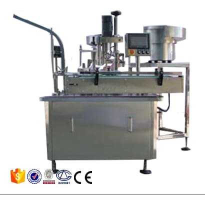 Automatic small bottle eye drop e-liquid filling capping machine with 10ml 15ml 30ml bottle size - Eye Drops Filling Line