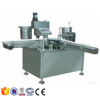Automatic small scale pet bottle tin mineral water juice sauce beer making filling bottling capping - Eye Drops Filling Line