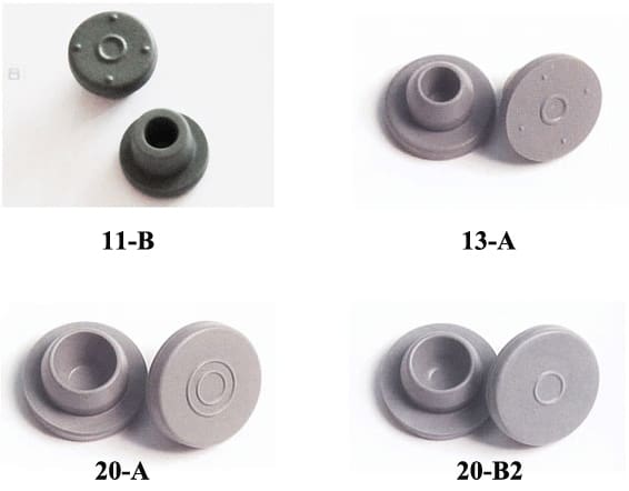 Butyl Rubber Stoppers for Injection Vials APM-USA