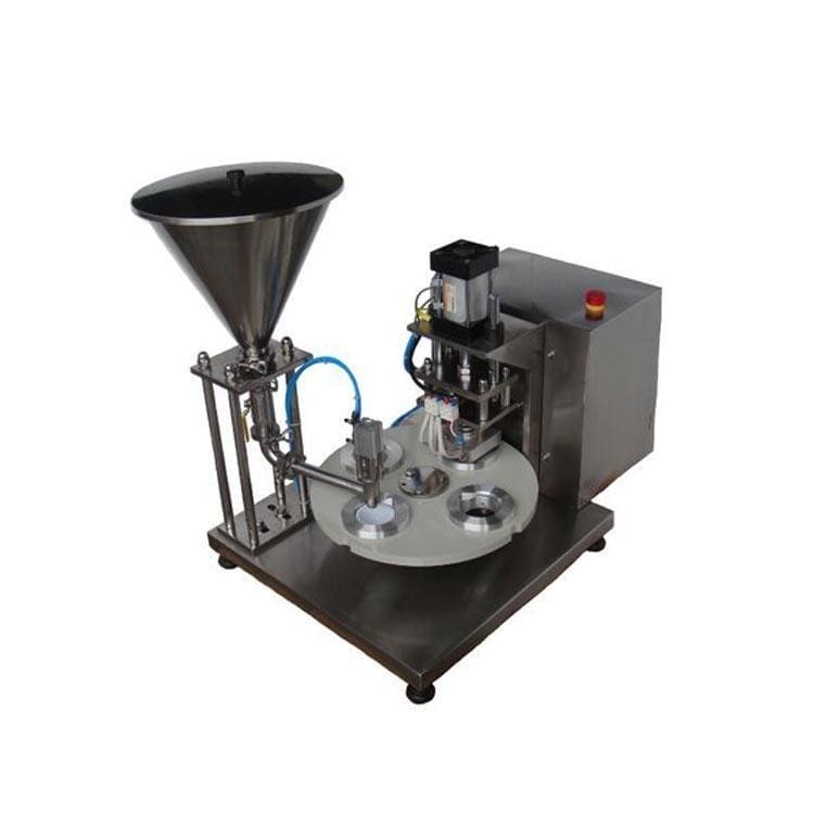 Cheaper semi auto nespresso coffee capsule filling sealing machine - Coffee Capsule & Cup Filling Machine