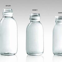Clear Glass Bottles for Syrup Din Pp 28mm APM-USA
