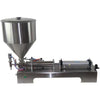 E01 high viscosity piston tomato paste filling machine with mixing hopper - Liquid Filling Machine