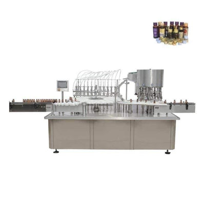 factory oral liquid vials small bottles filling capping machine 