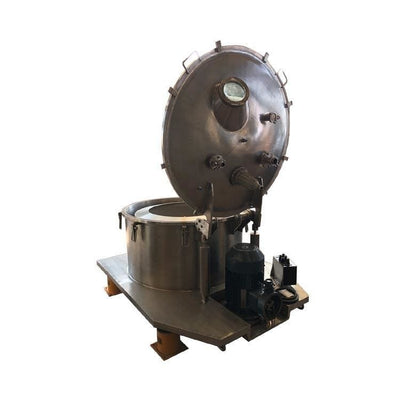 Flat bottom discharge drying centrifuge - Plate Centrifuge