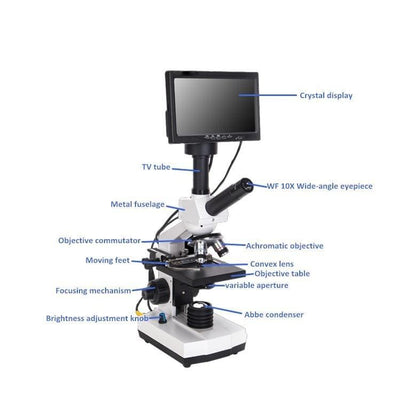 Glass slides optical video lcd digital stereo microscope with ce certificate - Other Products