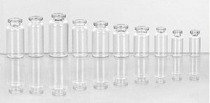 Injection Vials Made of Low Borosilicate Glass Tubing APM-USA