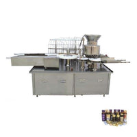 New Style Rotary Type Syrup Filling Sealing Machine 