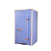 Noise isolation rooms with insulating glass windows and doors 