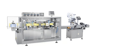Oral Liquid Filling Sealing Machine with Pm-100 Labeling Machine APM-USA