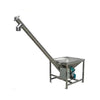 Portable Adjustable Auger Stainless Steel Screw Conveyor With Hopper 