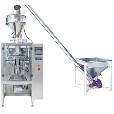 Semi-auto flour powder filler / manual small auger filling machine - Powder Filling Machine