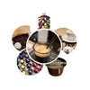 Semi-automatic coffee powder granuel peanut dispensing machine - Coffee Capsule & Cup Filling Machine