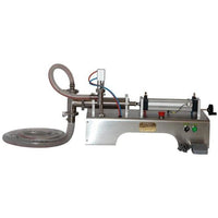 Semi-automatic table top pneumatic oil,honey,cream filling machine with mixer - Liquid Filling Machine