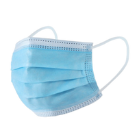 10 Pack-3 Ply Disposable Face Mask (Non-Medical)