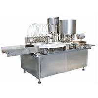 Stainless steel automatic plastic penicillin bottles filling capping machine 